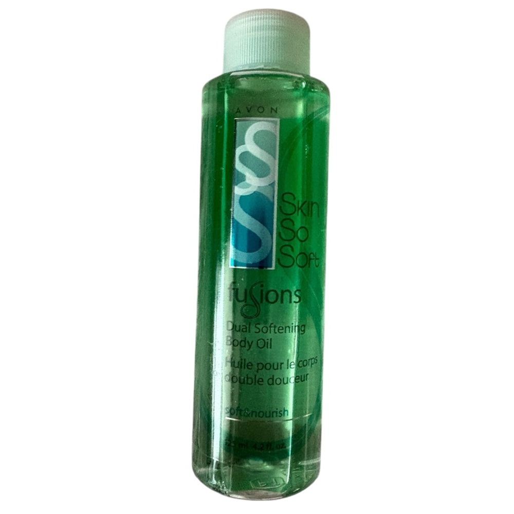 Avon Skin So Soft Fusions Dual Softening Body Oil New